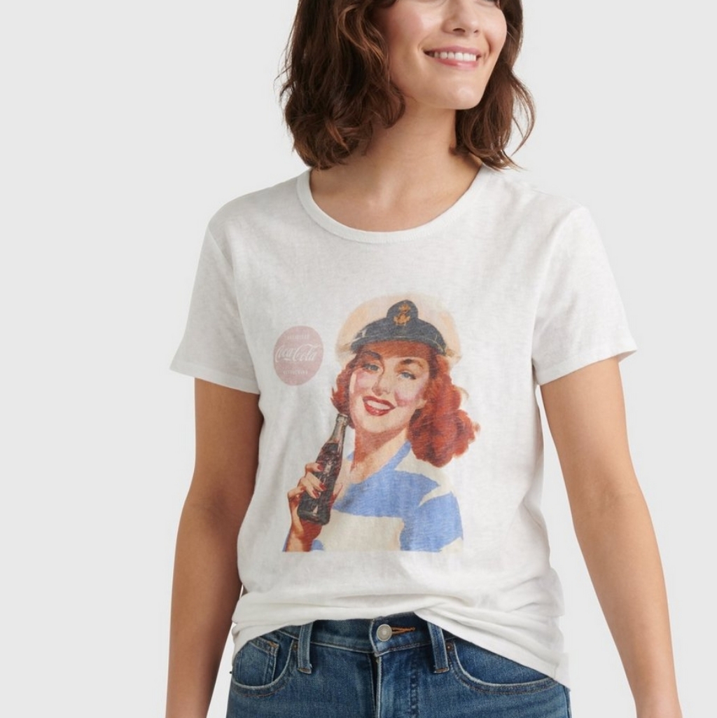 Lucky Brand Vintage CocaCola Tee